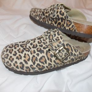 Cheetah Print Slip on Shoes